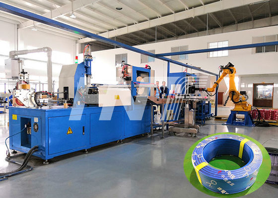 造るワイヤーのための収縮フィルムが付いているケーブル ワイヤー コイルのつなぎは円形かフラット ケーブルの直径を3mmから20mmケーブルで通信する